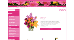 Desktop Screenshot of kadefloral.net
